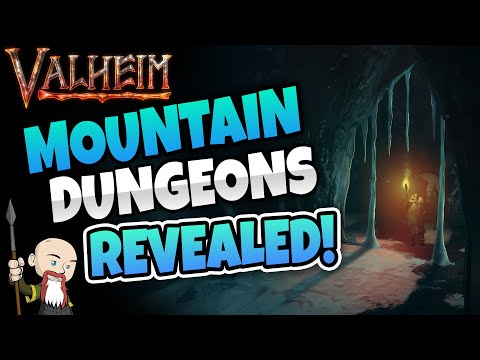 Valheim: New Mountain Biome Dungeon Caves Revealed!