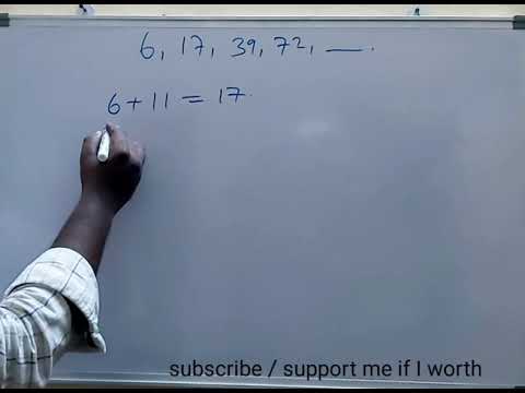 6,17,39,72,__.||series completion.