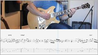 I&#39;ll Remember April Jim Hall Melody and Solo, with Tablature Transcription for Guitar