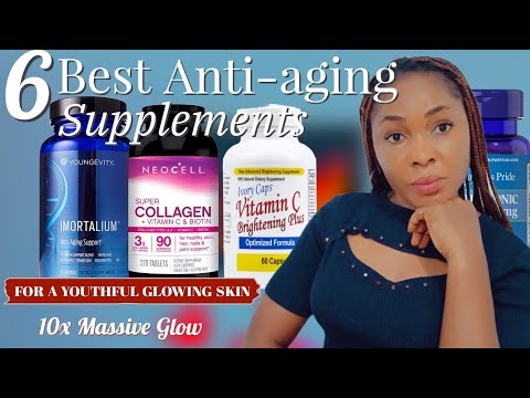 6 Best Anti-aging Supplements For Glowing Skin + Proven Tips to Reverse Aging and Look Younger!