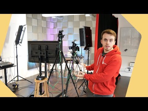 Professional Multi Camera Video Studio for Facebook Live Streaming