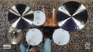 Video thumbnail for Paiste 14" Rude Sound Edge Hi-Hats - 878/1157g (1123114-1110517RR) by Memphis Drum Shop
