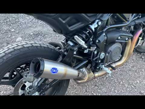 Indian ftr 1200 sound S&S muffler