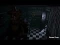 FNAF 1 Game Over Screen