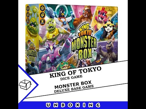 King of Tokyo: Monster Box - Deluxe Base Game