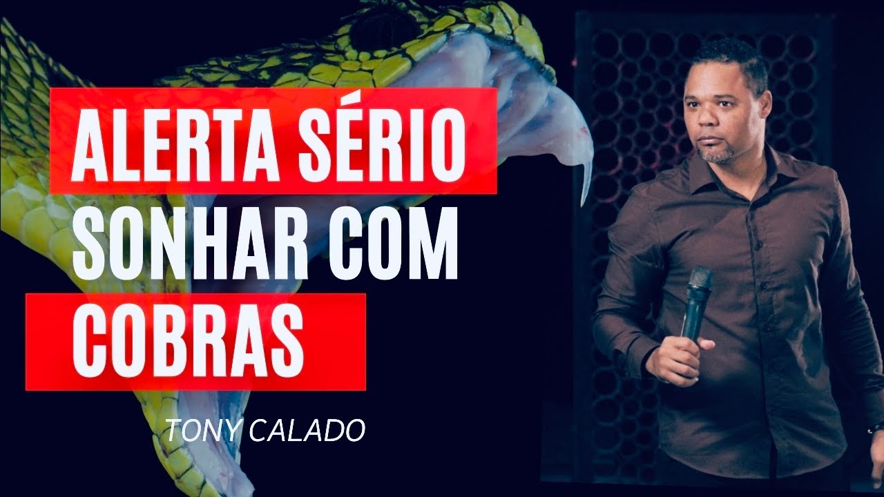 Sonhar Com Cobras, Alerta Sério Urgente | Tony Calado