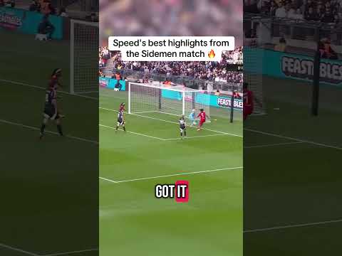 Speed's Sidemen Charity Match highlights 🎥 (via @Sidemen)