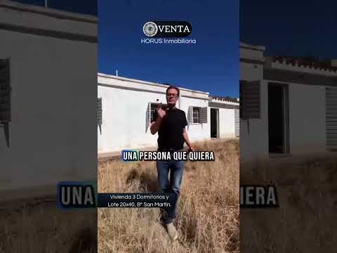 VENTA VIVIENDA de 3 Dorm. y Lote 800 m2 B° San Martín.