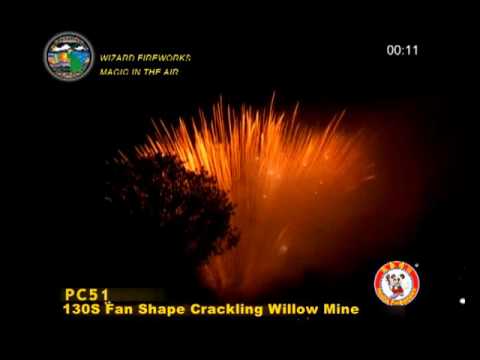 PC51 - 1.2 INCH CAKE - WIZARD FIREWORKS