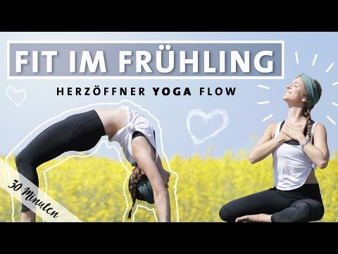 Yoga Vinyasa Flow | Fit Im Frühling | Happy Herzöffner