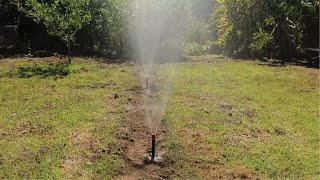 How to flush your irrigation system