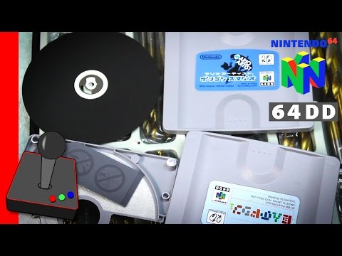 Nintendo 64DD | Breaking Open 64DD Disks! - H4G