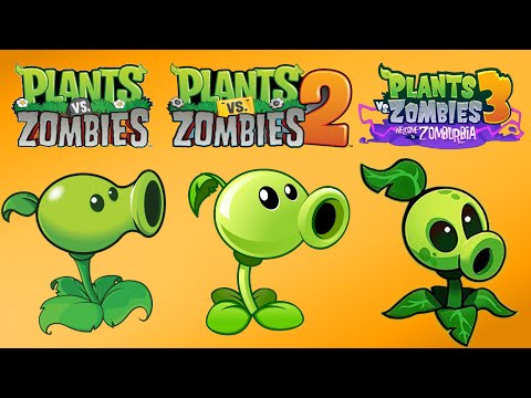 All Plants PvZ 1 vs PvZ 2 vs PvZ 3 - Which version is best?