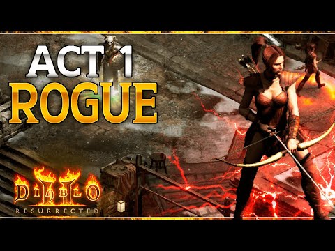 The NEW ACT 1 ROGUES perform better than I expected - Patch 2.4 PTR - Diablo 2 Resurrected