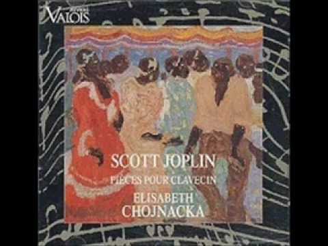 Scott Joplin On Harpsichord (Elisabeth Chojnacka) Part 1/5