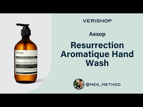 Aesop Resurrection Aromatique Hand Wash Review