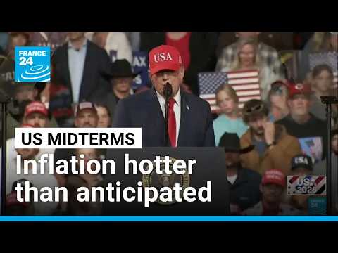 US consumer inflation hotter than expected as midterms loom