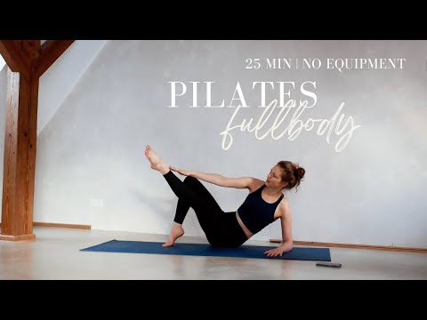 25 MIN PILATES FULLBODY | no equipment, all levels