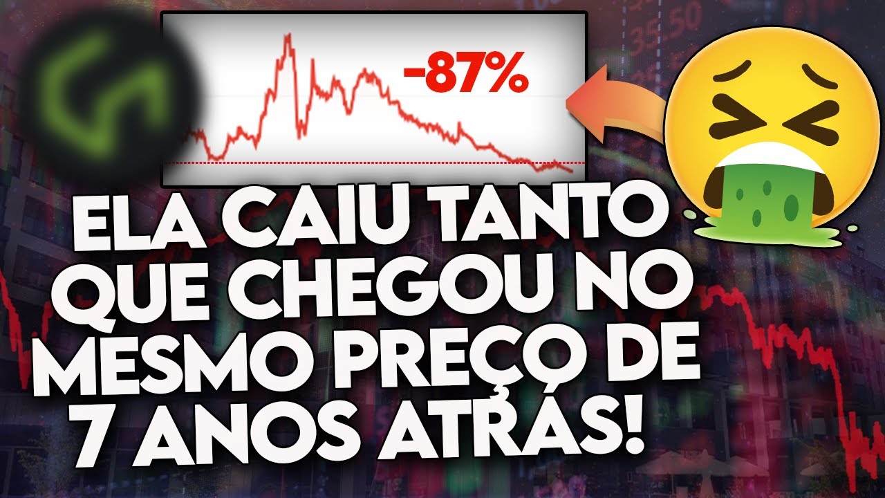 Conheça 10 AÇÕES que ESTÃO nas MÍNIMAS! (Será que elas poderiam QUEBRAR?) - TOP 10