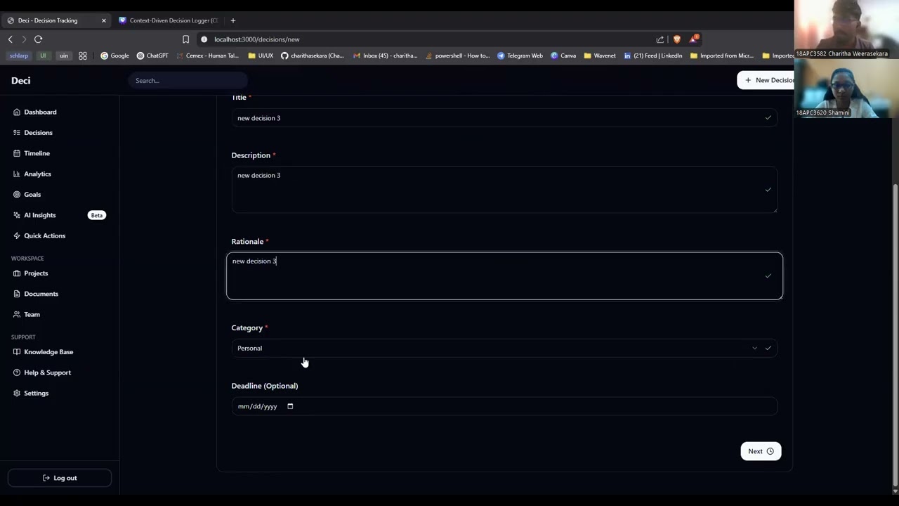 Deci tutorial