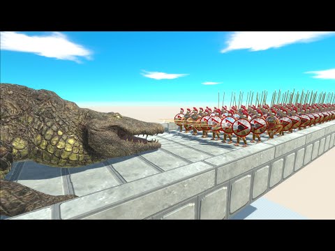 BRIDGE PURUSSAURUS - Animal Revolt Battle Simulator
