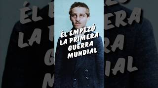 El JOVEN que inició una GUERRA MUNDIAL 🪖 #WW1 #gravriloprincip #historia #primeraguerramundial