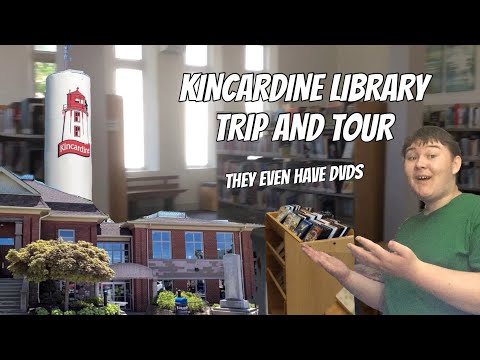 NICK EXPLORES NEAREST LIBRARIES: KINCARDINE BRANCH LIBRARY TRIP & TOUR #nickexploreslibraries