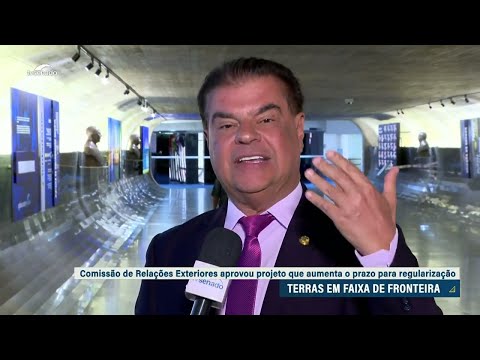 Senado amplia prazo para confirmação de registro de imóvel em área de fronteira