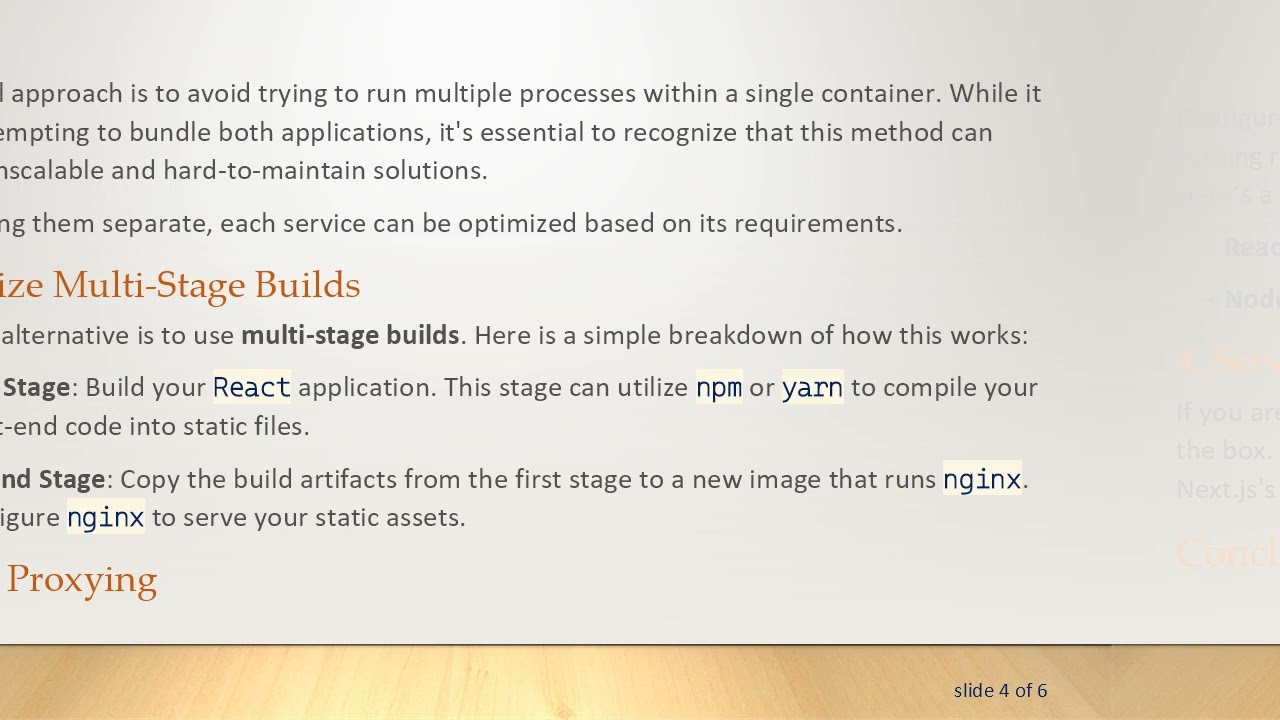 How to Deploy Your React +  Node.js Application as a Single Docker Container