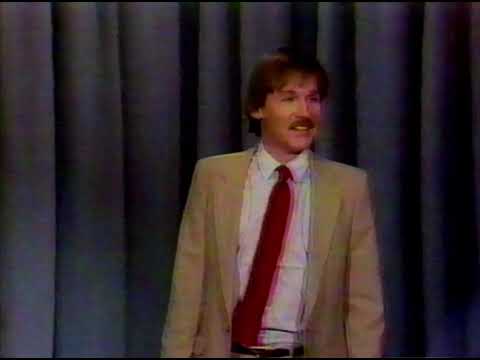 A Whitney Brown on The Tonight Show Johnny Carson 1985 KCST San Diego