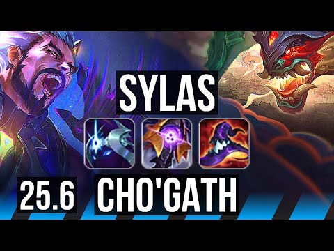 SYLAS vs CHO'GATH (MID) | EUW Master | 25.6