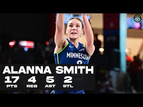 ALANNA SMITH DROPS 17PTS vs DREAM (FULL HIGHLIGHTS)