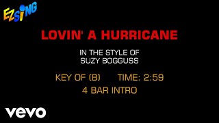 Suzy Bogguss - Lovin' A Hurricane (Karaoke EZ Sing)