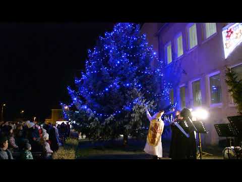 ŠÚROVCE  - Posvätenie a rozsvietenie vianočného stromčeka.