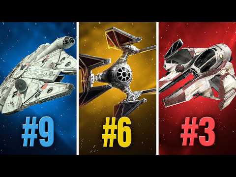 The 10 FASTEST Ships in ALL of Star Wars!