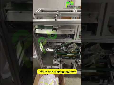 Tri Fold Sanitary Napkin Machine
