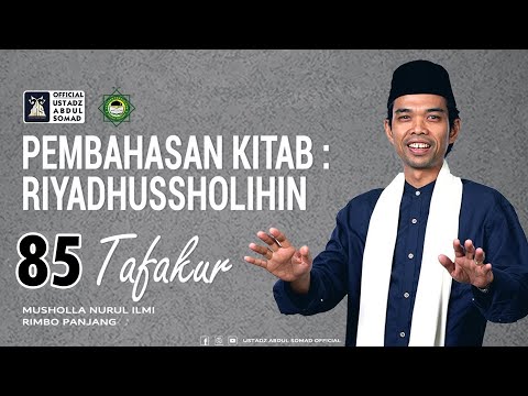 LIVE | NGAJI KITAB RIYADHUSSHOLIHIN 85 "TAFAQUR" | Masjid Nurul Ilmi, Jl Kamboja,Rimbo Panjang