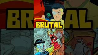 Rex Splode's Sacrifice Is More BRUTAL In The Show | Invincible Season 3 #invincible #comics #shorts