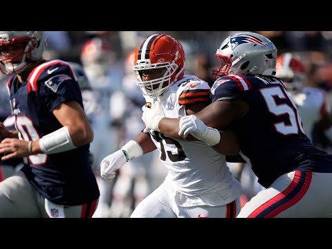 Every Myles Garrett sack from record-setting 5-sack game vs. Patriots | Week 8