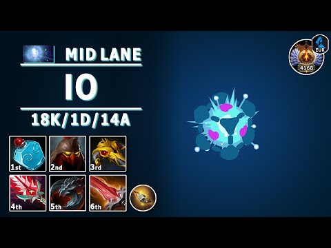 Io Mid Lane | 7.31b | Core IO High DPS Build | Dota 2 Immortal Gameplay