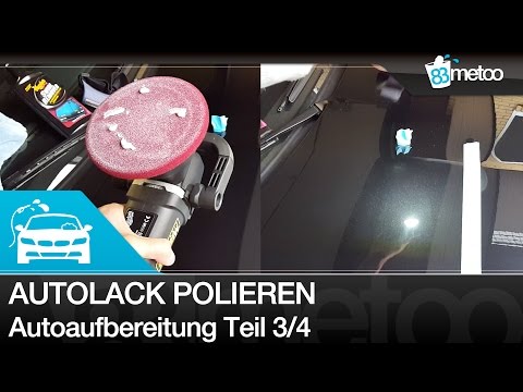 Auto polieren mit Poliermaschine Anleitung - Autoaufbereitung Teil 3 - 30.000 Abonnenten Special