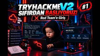 Sıfırdan Siber Güvenlik ve Etik Hackerlık Yolculuğu #1 | TryHackMe v2 [Offensive