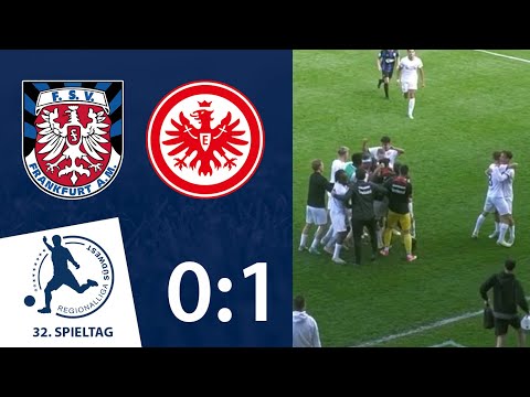 Kleines Stadtderby geht an die SGE | FSV Frankfurt - Eintracht Frankfurt II | 32. Spieltag RLSW