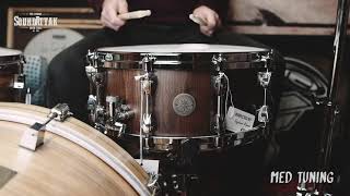 Video thumbnail for Tama Starphonic PBC146 MNC Bubinga 14x6'' Snare Drum by Peter Lewis