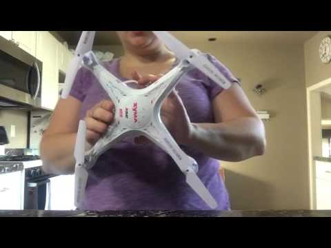 SYMA X5C Explorers 2.4G 6-Axis Quadcopter With HD Camera UNBOXING!