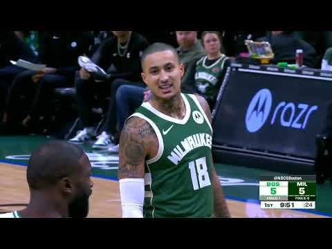 Kyle Kuzma to Jaylen Brown: “This is not a stream.”