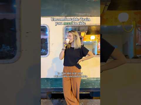 ride this historical (& uncomfortable) train in Egypt before it’s too late 👀 ￼#egypttravel #egypt