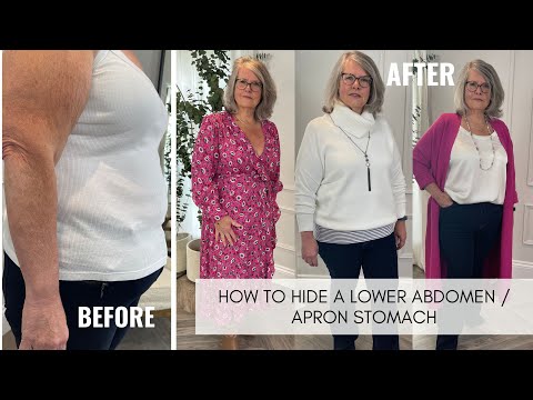 HOW TO DISGUISE A LOWER ABDOMEN /APRON STOMACH. Body Shape Master Class #10 with Melissa Murrell