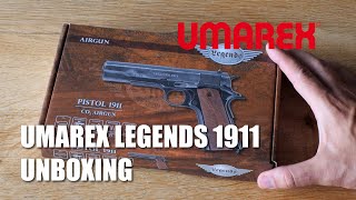Umarex Legends 1911 Vintage 4,5mm CO 2 air pistol