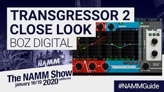 Video thumbnail for Transgressor 2 by Boz Digital Labs | NAMM 2020 | Next Level Transient Shaper by Plugin Boutique